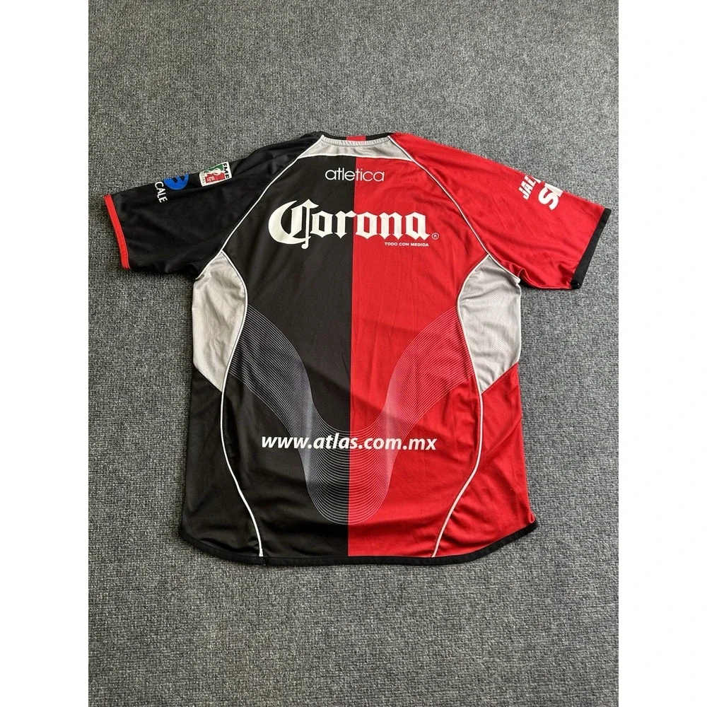 Mens 2007-08 Atletica Atlas FC Liga MX Home Soccer Jersey Made in Mexico, Size L